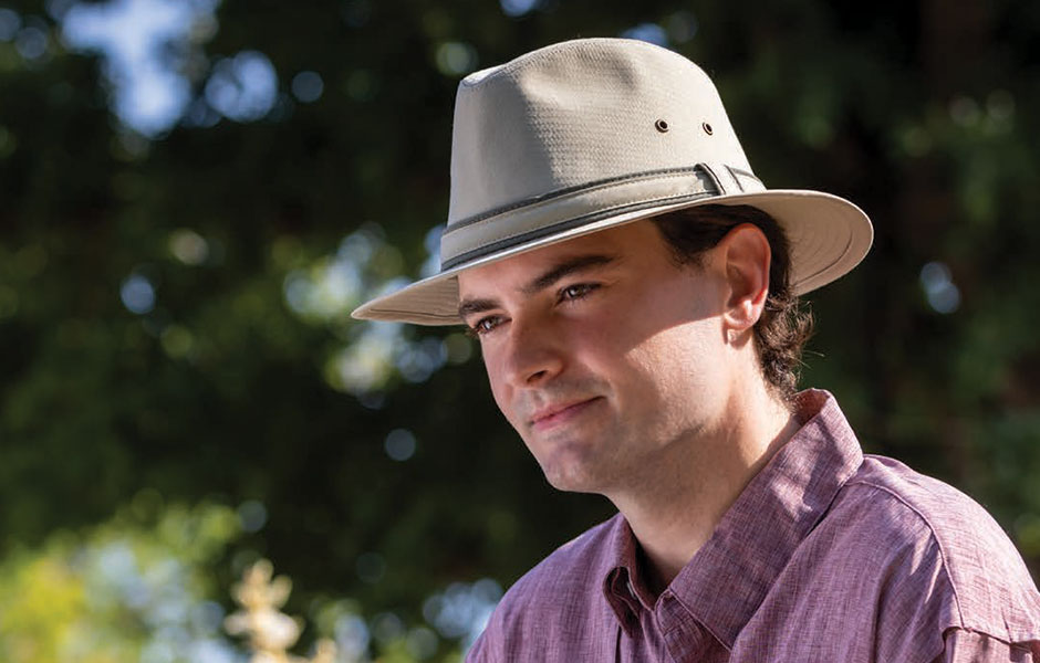Dorfman Pacific Men's Cool Soaker Hat in Tan